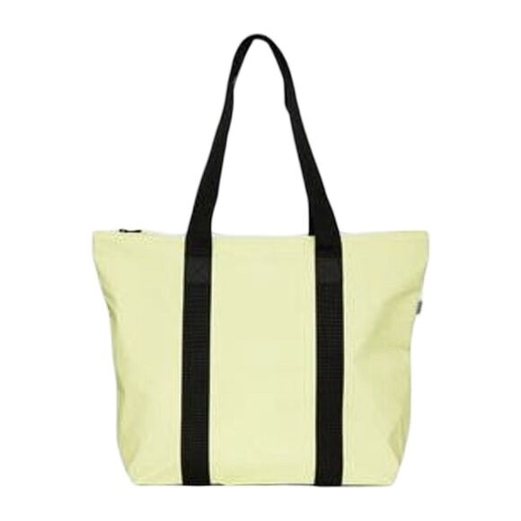 RAINS Sac Tote Bag Rush - 12250 - Straw - 14.17” x 13.78” x 5.12” - Picture 1 of 6